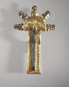 Coppia di fibule, Alemanni, 500-600 da Unbekannt