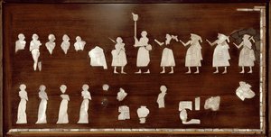 Pannello noto come lo "Standard di Mari", Periodo Dinastico Antico da Unbekannt
