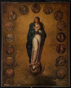 Chiesa parrocchiale (Parochiekerk Sint-Walburga). da Unbekannter Künstler