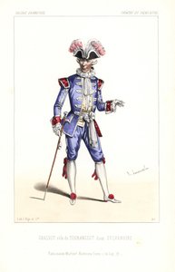 Paul Grassot come Tourangeot in Sylvandire di Leuven/Vanderburch, Theatre du Palais-Royal