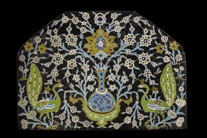 Pannello del pavone. Iran, Isfahan (?) da William M. Timlin