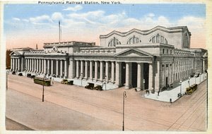 Stazione della Pennsylvania Railroad, New York da Unbekannter Künstler