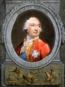Philippe Egalité, c. 1789 da Unbekannter Künstler