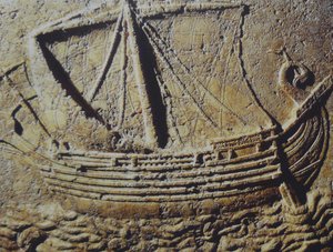 Nave mercantile fenicia, c.1° secolo d.C.