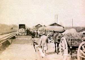 Fotografia da un album personale di un tenente di fanteria durante i primi mesi della Prima Guerra Mondiale da Unbekannt