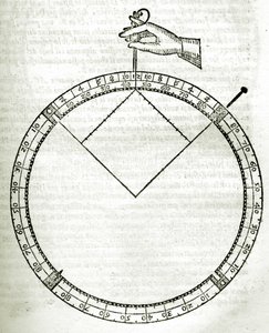 Tavola tratta da Armonia Astronomica et Geometrica, quattro trattati ne 