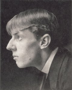 Ritratto di Aubrey Beardsley (1872-98) di Frederick Evans (1853-1943)