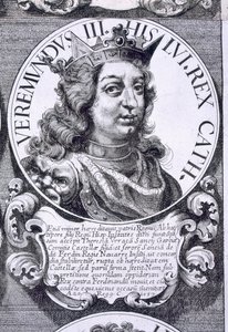 Ritratto di Bermudo III di Leon (litografia)