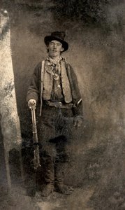 Ritratto di Billy the Kid, Fort Sumner. 1879 da Juste Lisch