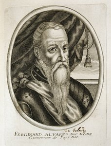 Ritratto del Duca di Alba (1507-1582) (incisione) da Unbekannter Künstler