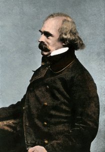 Ritratto di Nathaniel Hawthorne (1804-1864), scrittore americano, ca. 1862 o 1863 da Unbekannter Künstler