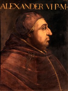 Ritratto di Papa Alessandro VI (Rodrigo Borgia) da Unbekannter Künstler