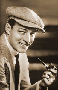 Ritratto di Rudolph Valentino (1895 – 1926) (foto b/n) da Unbekannter Künstler