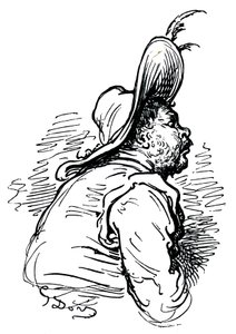 Ritratto di Sancho Panza da Unbekannter Künstler