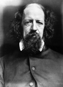 Ritratto di Alfred Tennyson, c. 1867 da Unbekannt