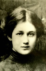 Ritratto della poetessa russa Anna Akhmatova (Achmatova) (1889-1966)