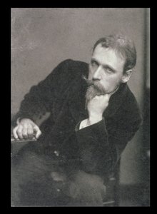 Ritratto fotografico di Walter Crane (1845-1915) di Frederick Hollyer (1837-1933) 1886 da Unbekannt