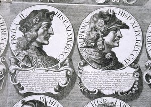 Ritratti di Fruela II e Alfonso IV da Unbekannt