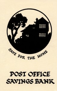 Pubblicità della Cassa di Risparmio Postale