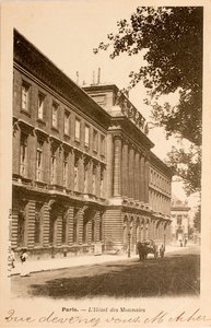 Cartolina/Hotel des Monnins/Parigi/Seine/Île de France/Francia da William M. Timlin