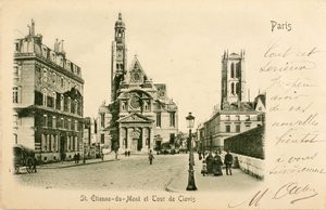 Saint Etienne du Mont, Torre di Clovis, Parigi da William M. Timlin