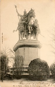 Statua di Carlo Magno, Parigi da William M. Timlin