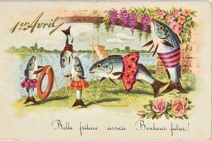 Cartolina: 1 aprile/Pesce d