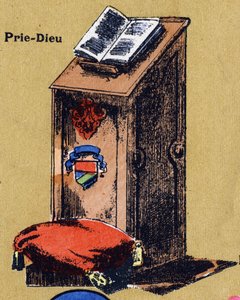 Prega Dio. Alfabeto illustrato. Immagini riunite a Jarville-Nancy, inizio del XX secolo. da Unbekannt