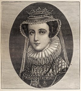 Regina Maria Stuarda (incisione) da Unbekannter Künstler