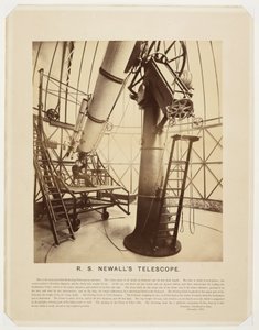 Telescopio di R S Newall da Unbekannter Künstler
