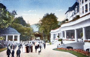 Bagni di radium di Kreuzbad da Unbekannter Künstler