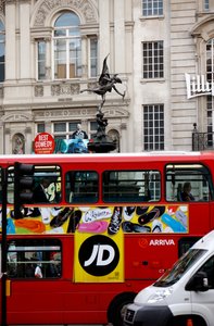 Autobus rosso di Londra, Piccadilly da Unbekannt