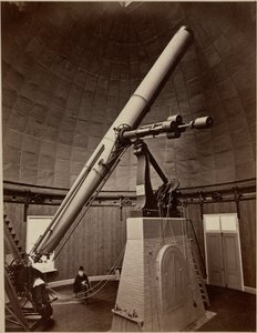 Telescopio rifrattore con montatura equatoriale, Washington DC, USA da Unbekannt