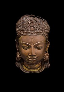 Maschera in rilievo di Shiva, c.XI secolo