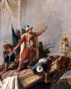 Rappresentazione di Hayreddin Barbarossa (dettaglio) da Unbekannter Künstler