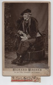Richard Wagner (1813-1883) da Unbekannter Künstler