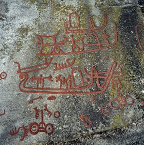 Incisioni rupestri, Begby, Norvegia. Età del Bronzo.