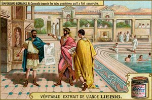 Imperatori Romani - Carta collezionabile Liebig Meat Extract da Unbekannter Künstler