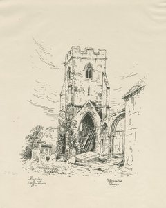 Chiesa di Rugeley da Unbekannt