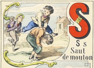 S : saut de mouton - Alfabeto dei giochi da Unbekannt