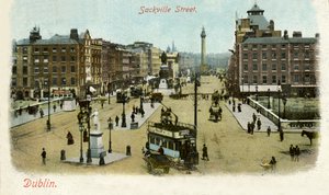 Sackville Street, Dublino da Unbekannter Künstler