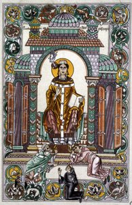San Dunstan (illustrazione)