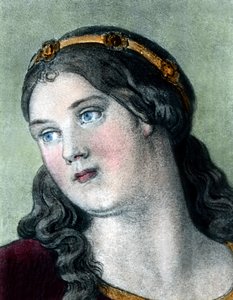 Santa Elisabetta da adolescente