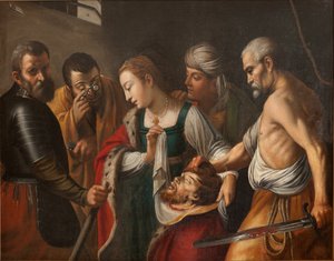 Salomone con la testa di San Giovanni Battista da Unbekannter Künstler