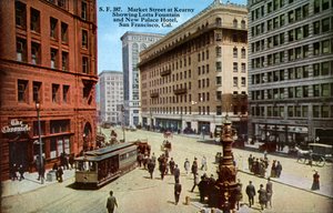 San Francisco: Market Street da Unbekannter Künstler