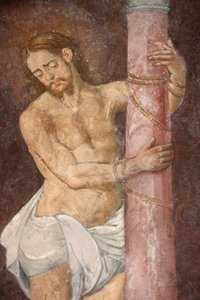 Chiesa di San Geronimo. Cristo legato Madrid Spagna