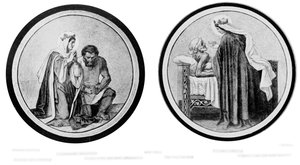 Scena della vita di Santa Elisabetta d