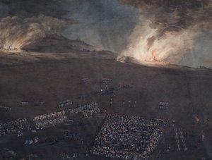 Schizzo di battaglia delle guerre napoleoniche da Unbekannter Künstler