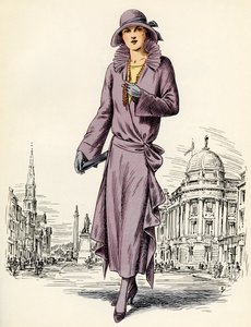 Moda femminile scozzese: 1922 da Unbekannter Künstler