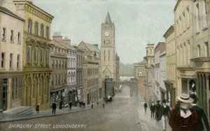 Shipquay Street, Londonderry da Unbekannter Künstler